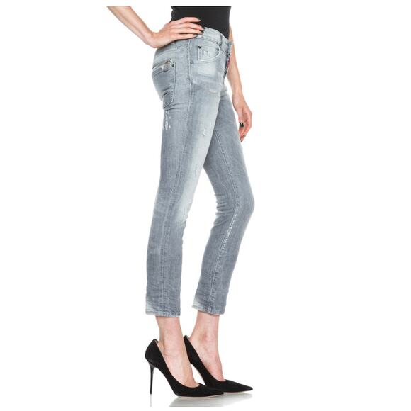 Dsquared2 Womens Made in Italy Cool Girl Gray Jean Grunge Modern Designer - Picture 6 of 14